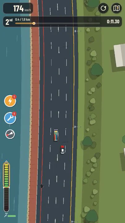 The Seahorse's taxi on the N2
